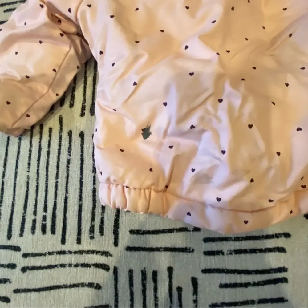 Kids Pink Polka Dot Jacket 18 Months
